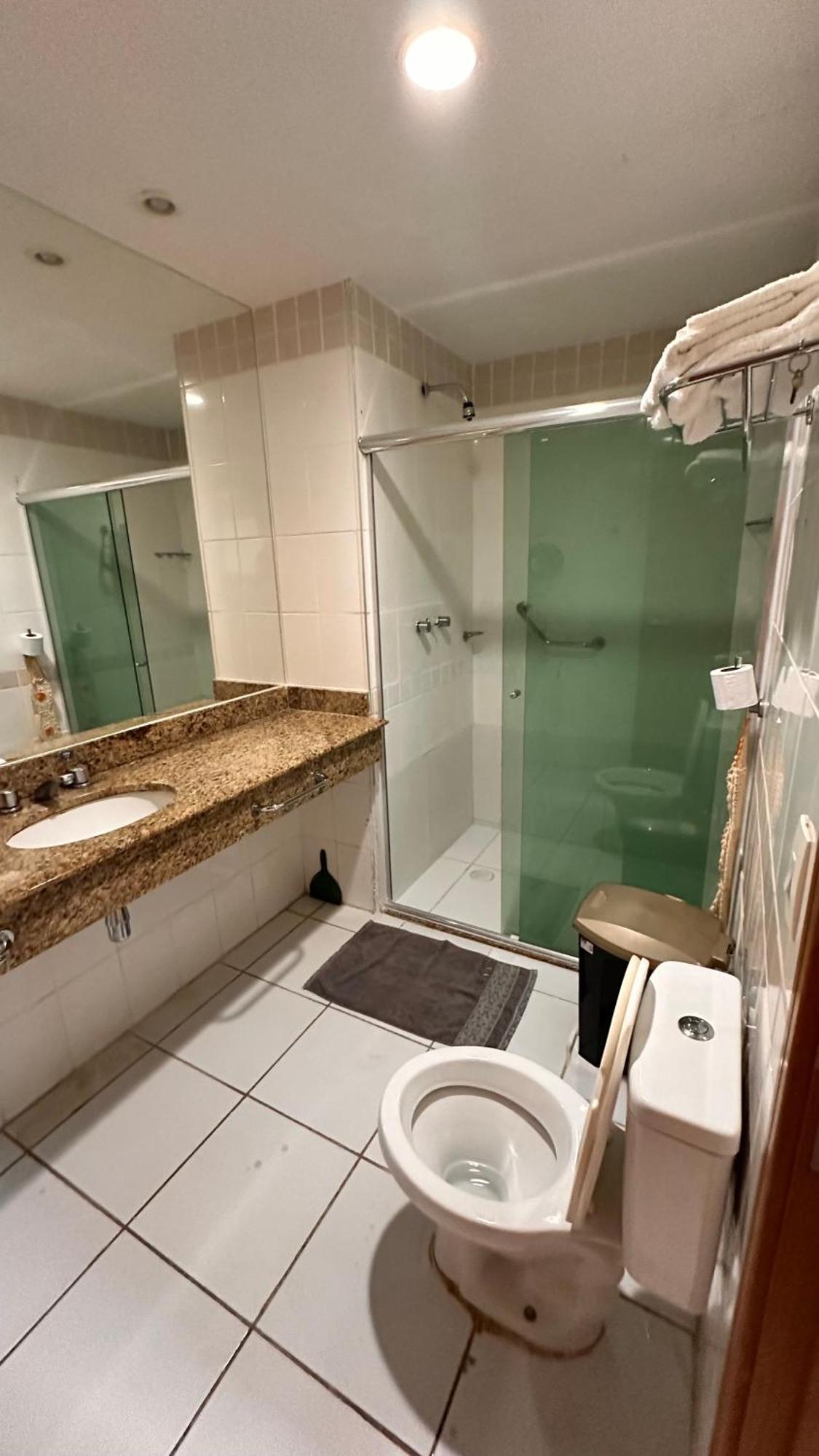 Apartamento No Tropical Executive Hotel Com Varanda, 1 Cama De Casal E 2 Camas De Solteiro Manaus Exterior photo